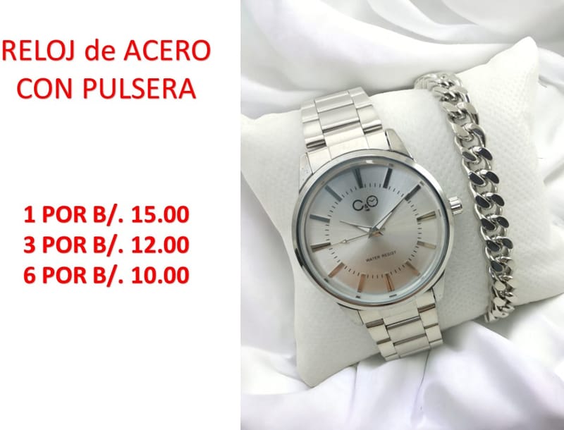 RELOJ Y PULSERA