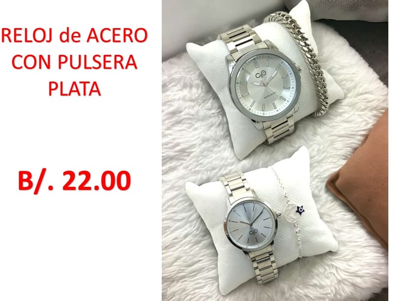 RELOJ Y PULSERA