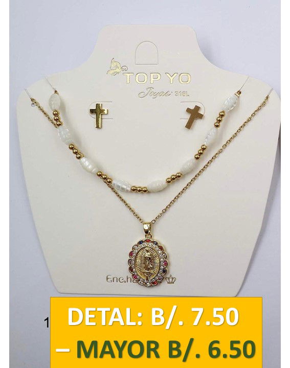 2 CADENAS PRENDAS DE ACERO