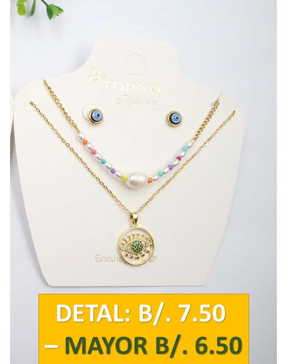 2 CADENAS PRENDAS DE ACERO