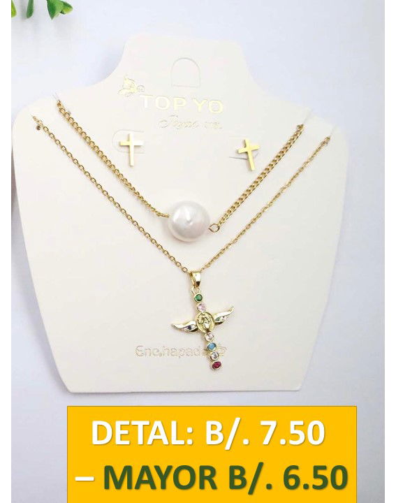 2 CADENAS PRENDAS DE ACERO