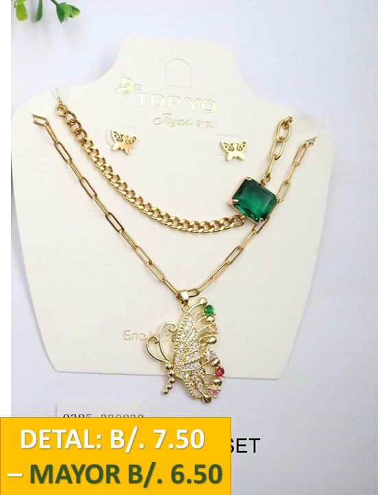 2 CADENAS PRENDAS DE ACERO