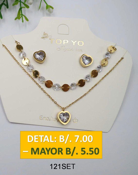 2 CADENAS PRENDAS DE ACERO