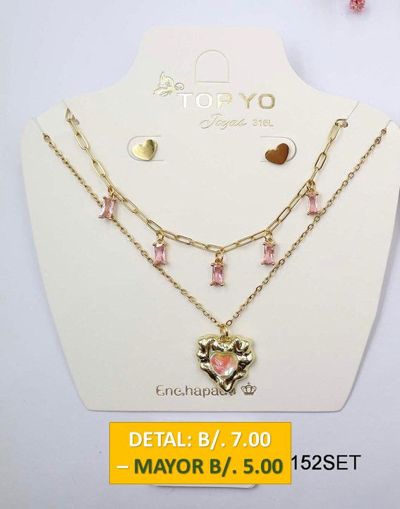 2 CADENAS PRENDAS DE ACERO