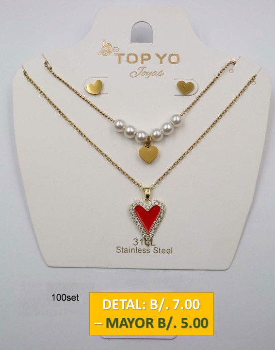 2 CADENAS PRENDAS DE ACERO