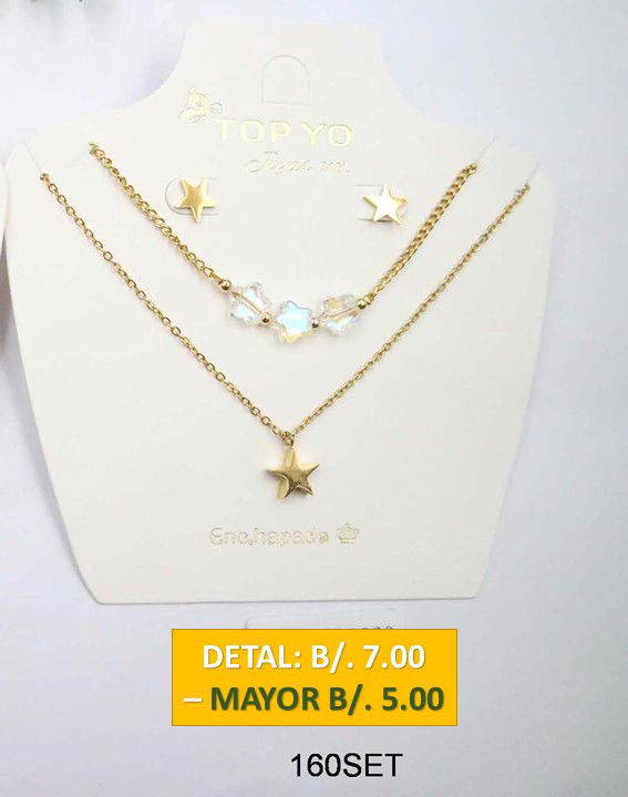 2 CADENAS PRENDAS DE ACERO