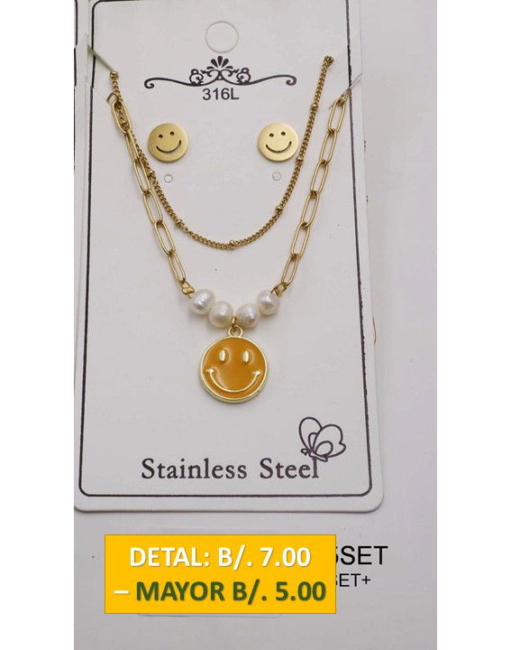 2 CADENAS PRENDAS DE ACERO