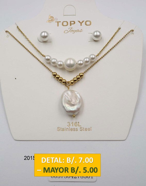 2 CADENAS PRENDAS DE ACERO