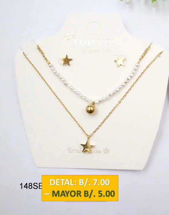 2 CADENAS PRENDAS DE ACERO