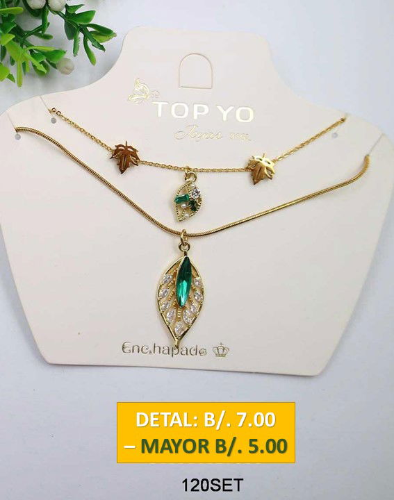 2 CADENAS PRENDAS DE ACERO