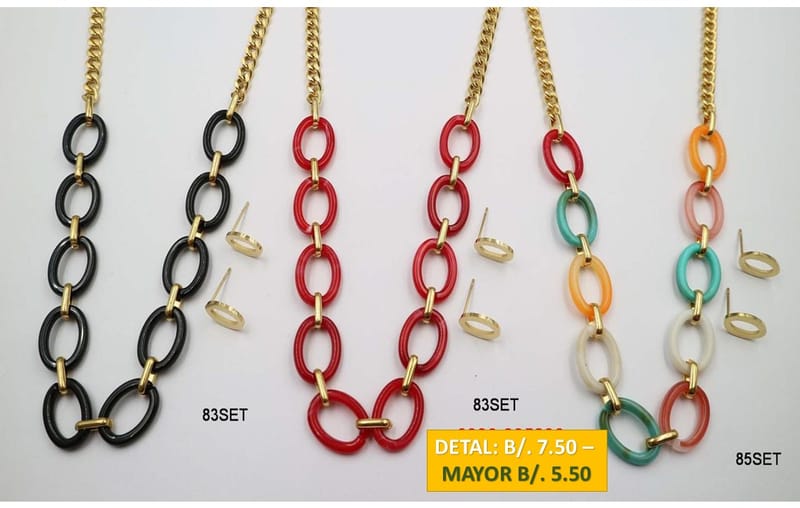 2 CADENAS PRENDAS DE ACERO