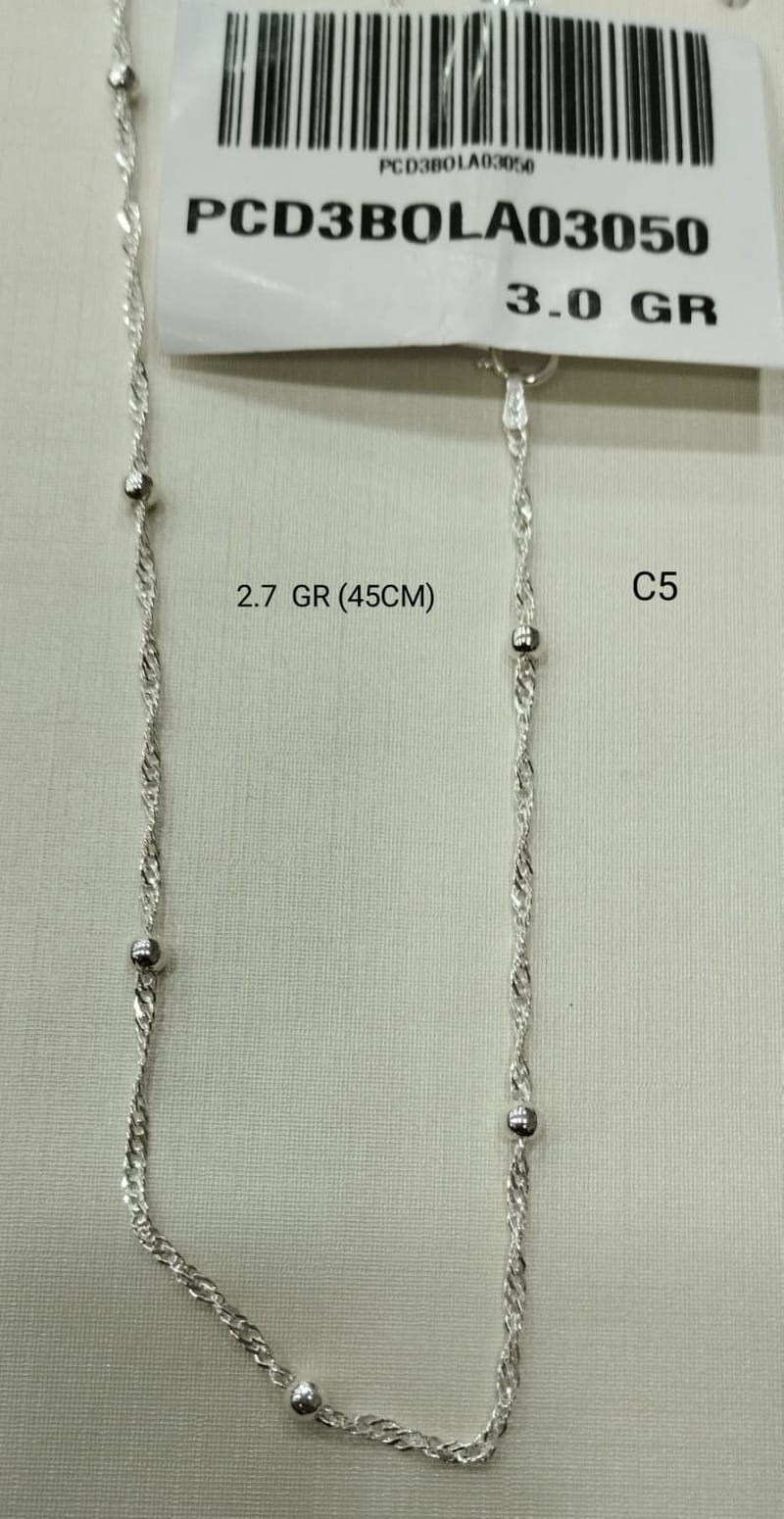 PRENDAS DE PLATA - MARZO 17