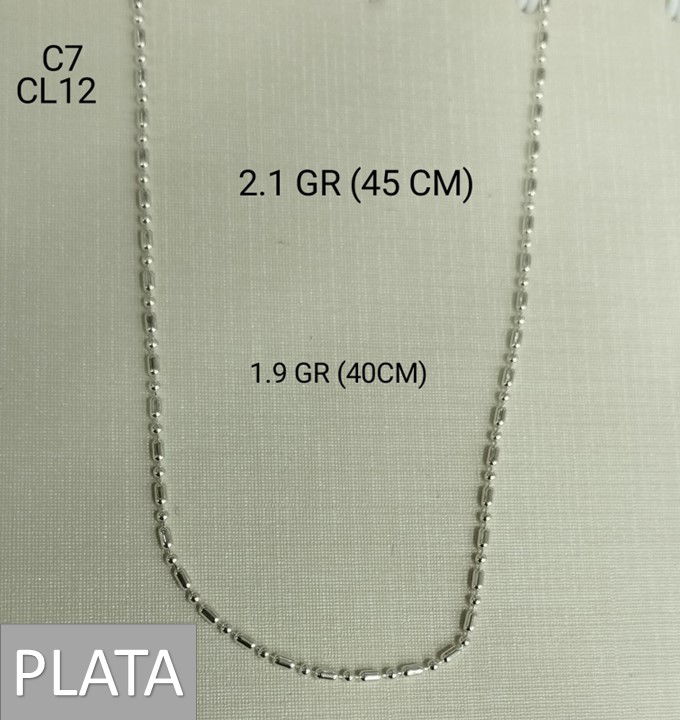 PRENDAS DE PLATA