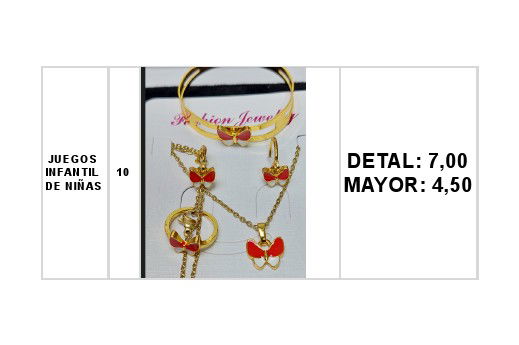 PRENDAS AL DETAL Y MAYOR