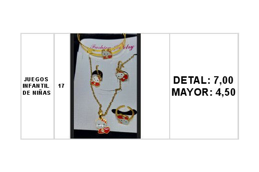 PRENDAS AL DETAL Y MAYOR