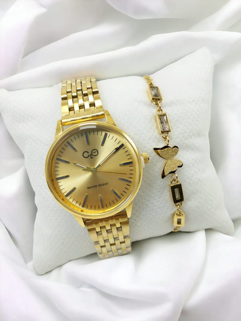 reloj con pulseras - abril