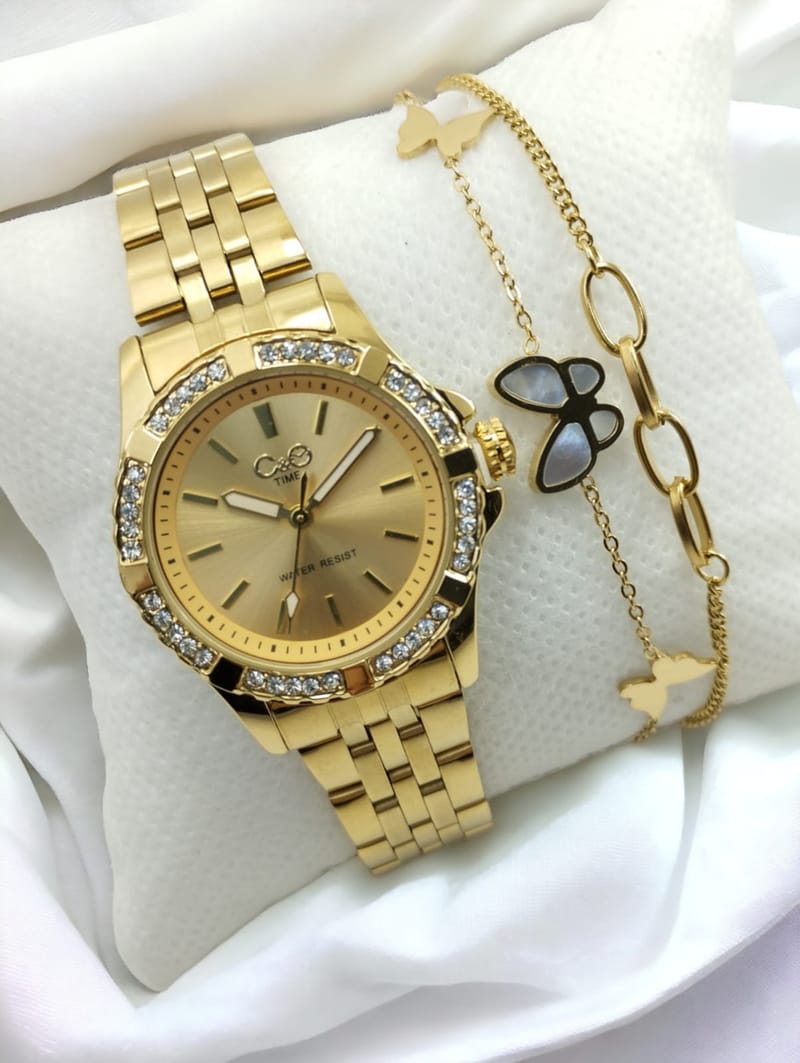 reloj con pulseras - abril