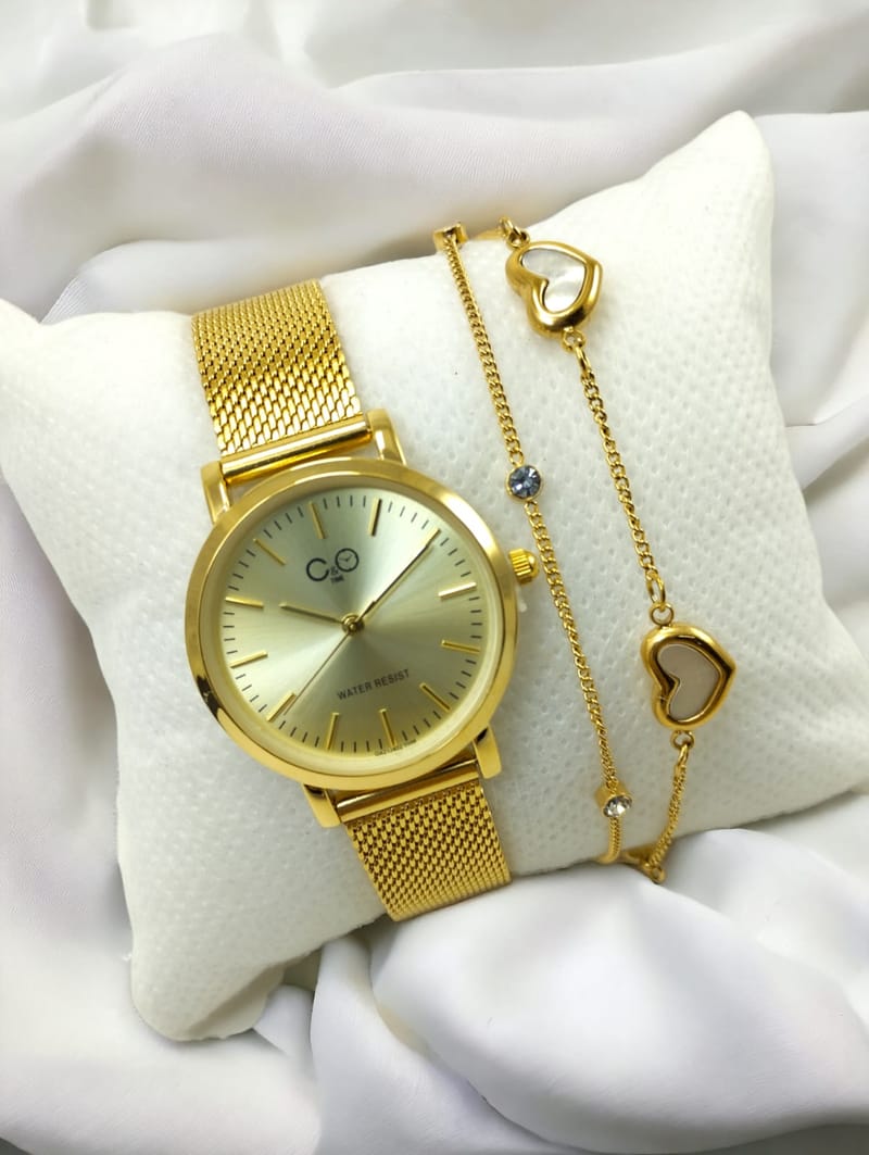 reloj con pulseras - abril