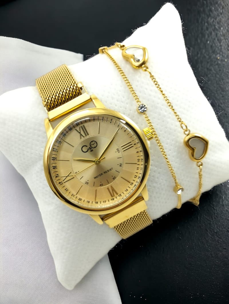 reloj con pulseras - abril