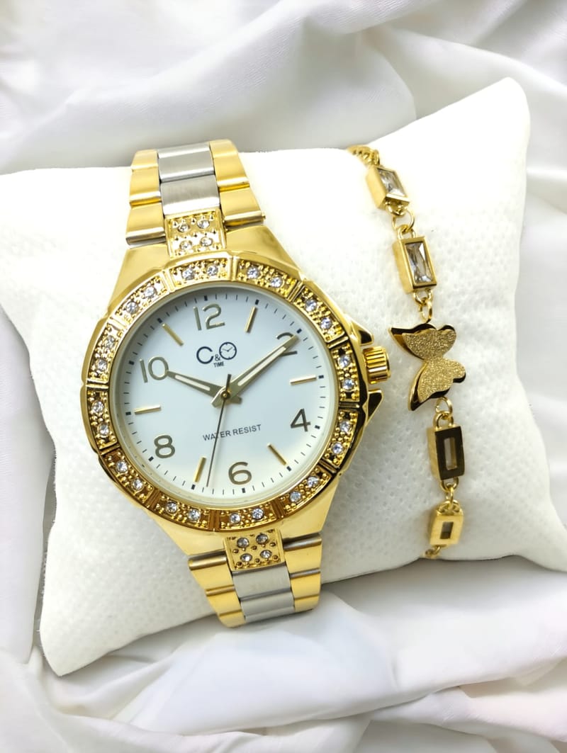 reloj con pulseras - abril