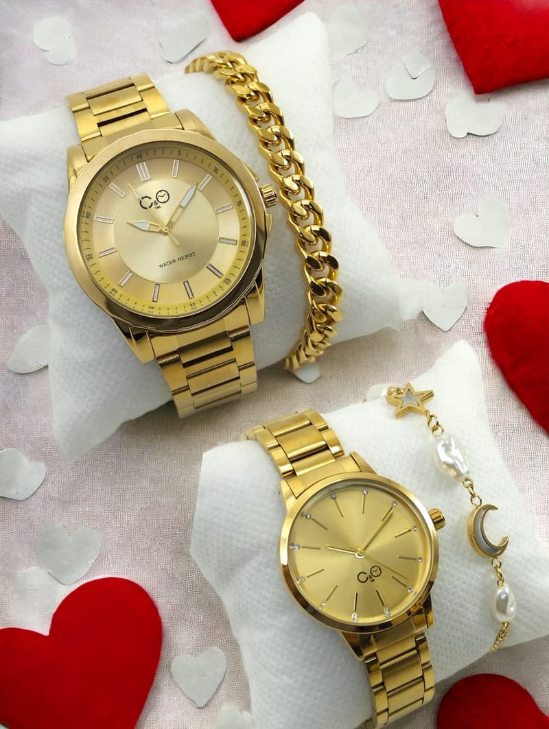 reloj con pulseras - abril