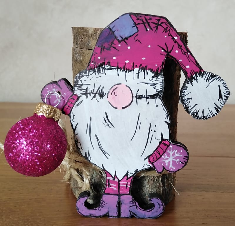 Boite surprise Lutin de Noël