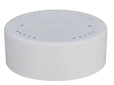 Endkappen, silbergrau, für Hindernisstangen