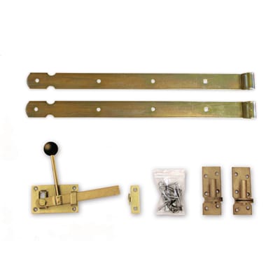 Einzeltorbeschlag f. Gartentore