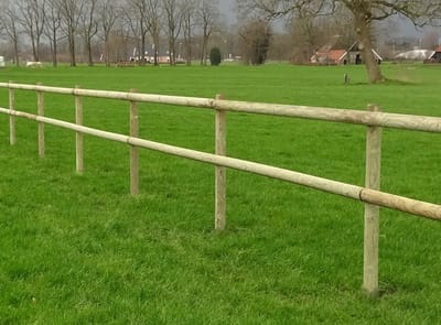 Weidepfähle, rund,  Fi./Ki., Kdi, Kl 3