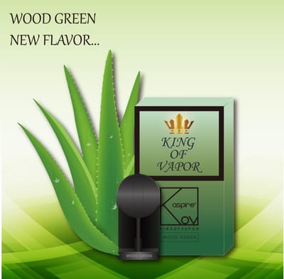 "KOV" 의 새로운 맛 "WOOD GREEN"