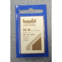 Pochettes simple soudure 41 x 41 mm pour timbres type C?urs. Fond - Transparent - Bricolage