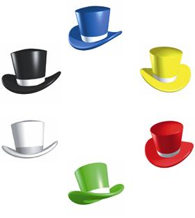 LOS 6 SOMBREROS PARA PENSAR