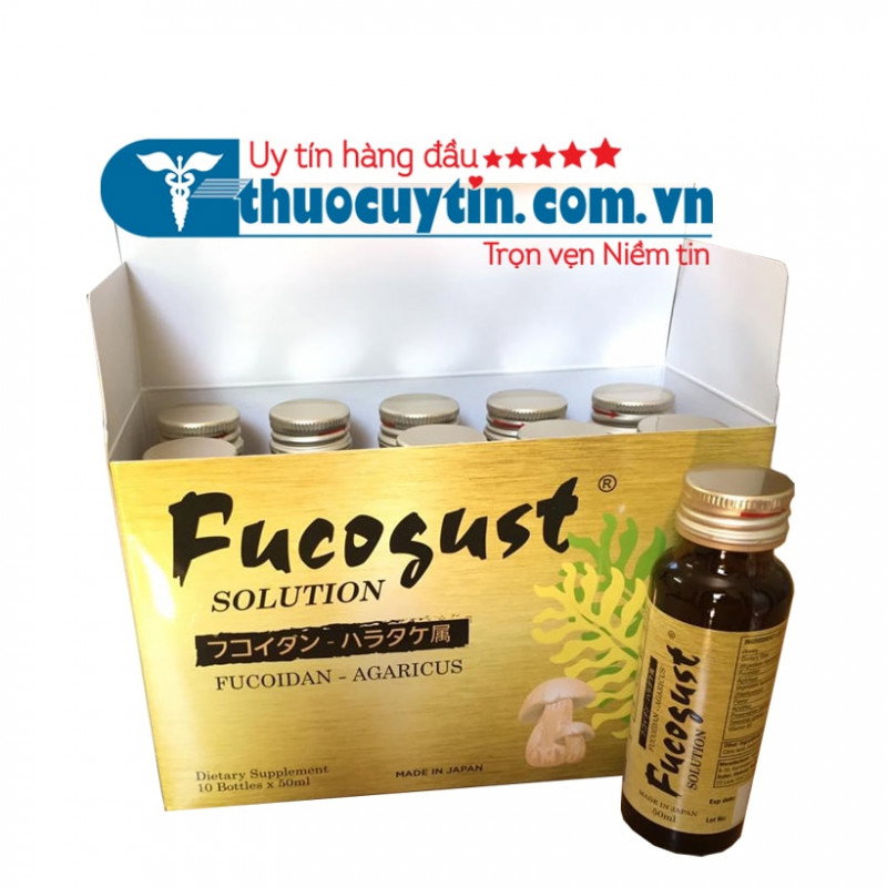 Fucogust tăng cường sức đề kháng nhập khẩu Nhật