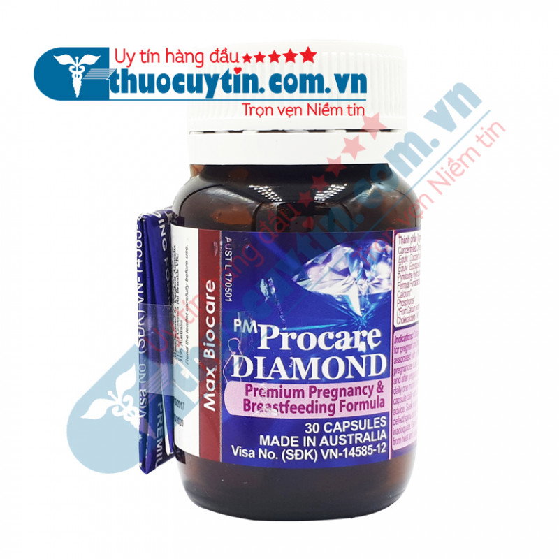 Procare Diamond cho phụ nữ có thai và cho con bú