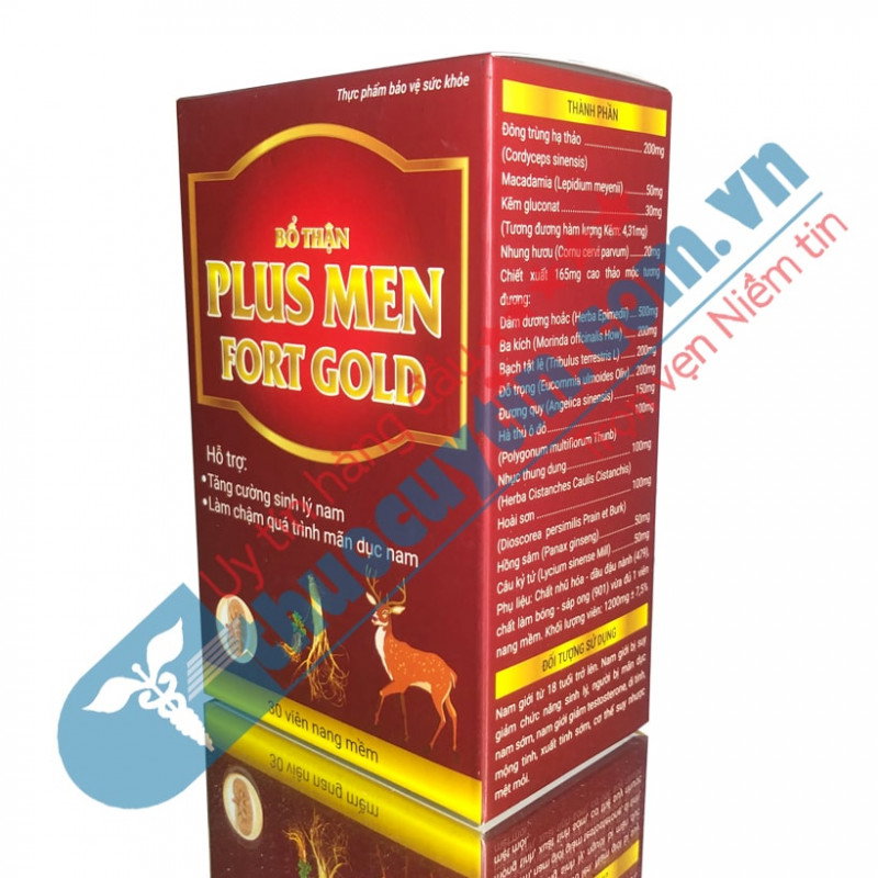 Thuốc bổ thận plus men fort gold mua ở đâu?