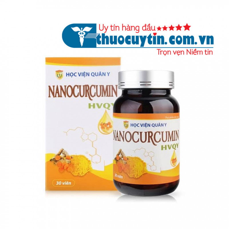 Tinh bột nghệ Nano Curcumin chính  hãng Học Viện Quân Y