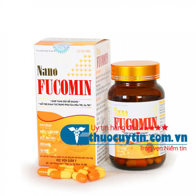 Thuốc Nano Fucomin chính hãng học viện quân y