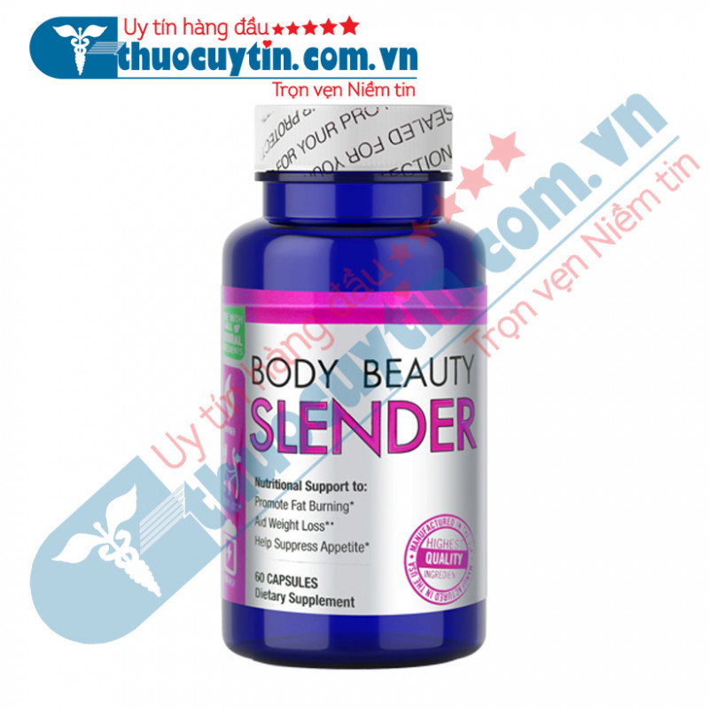 THUỐC GIẢM CÂN BODY BEAUTY SLENDER GIẢM CÂN AN TOÀN HIỆU QUẢ
