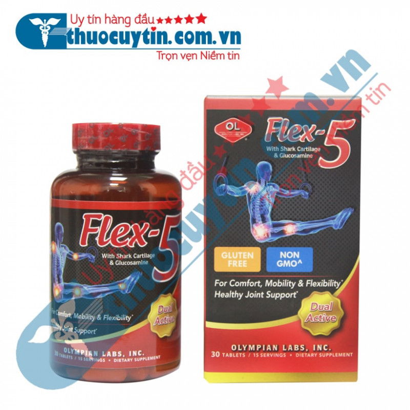 Viên uống bổ khớp Flex-5 olympian labs
