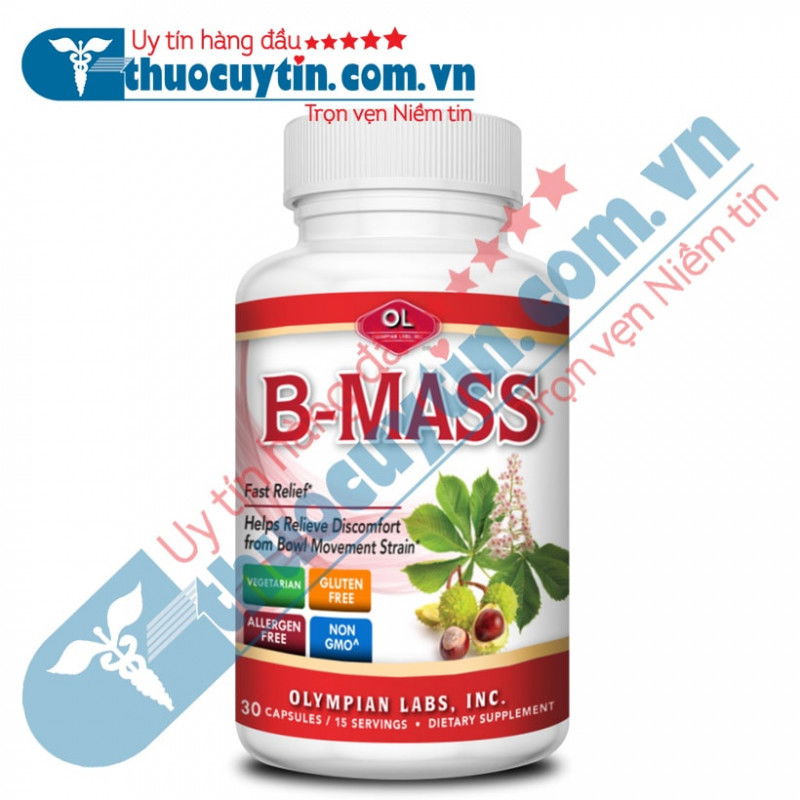 Viên uống hỗ trợ điều trị bệnh trĩ B-mass