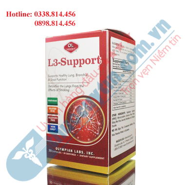 L3 Support viên uống tăng cường chức năng phổi