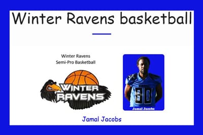 Winter Ravens basketball image
