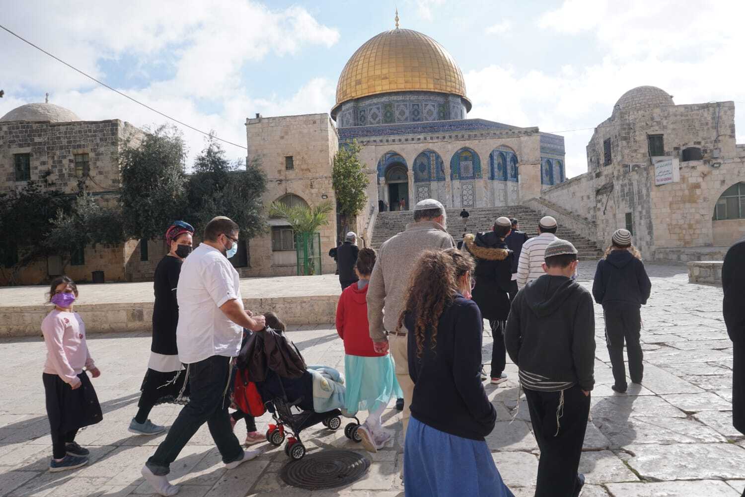 שיא של פסח במספר היהודים בהר הבית