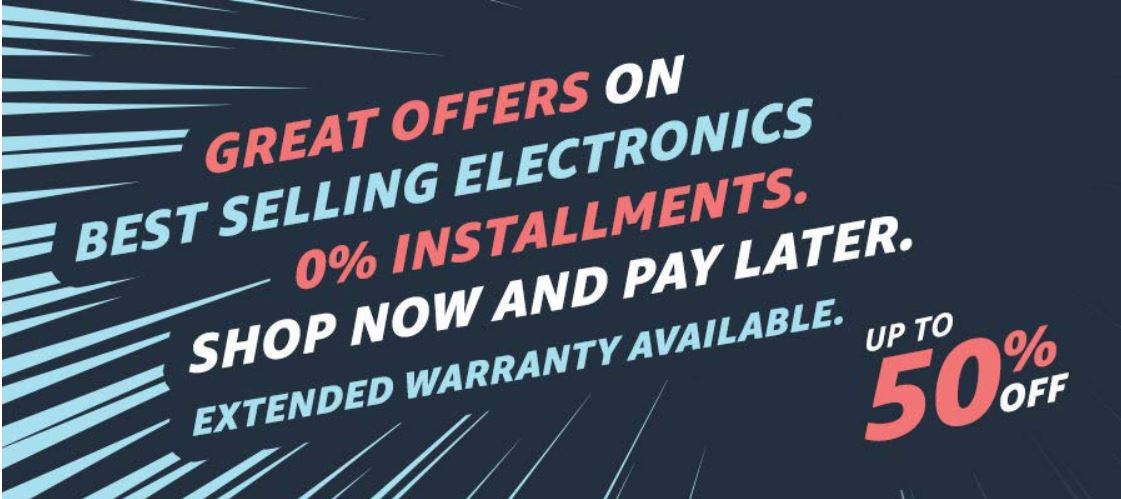 All Deals Available  with Installment plans