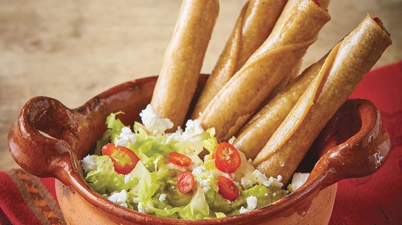 Flautas de Pollo