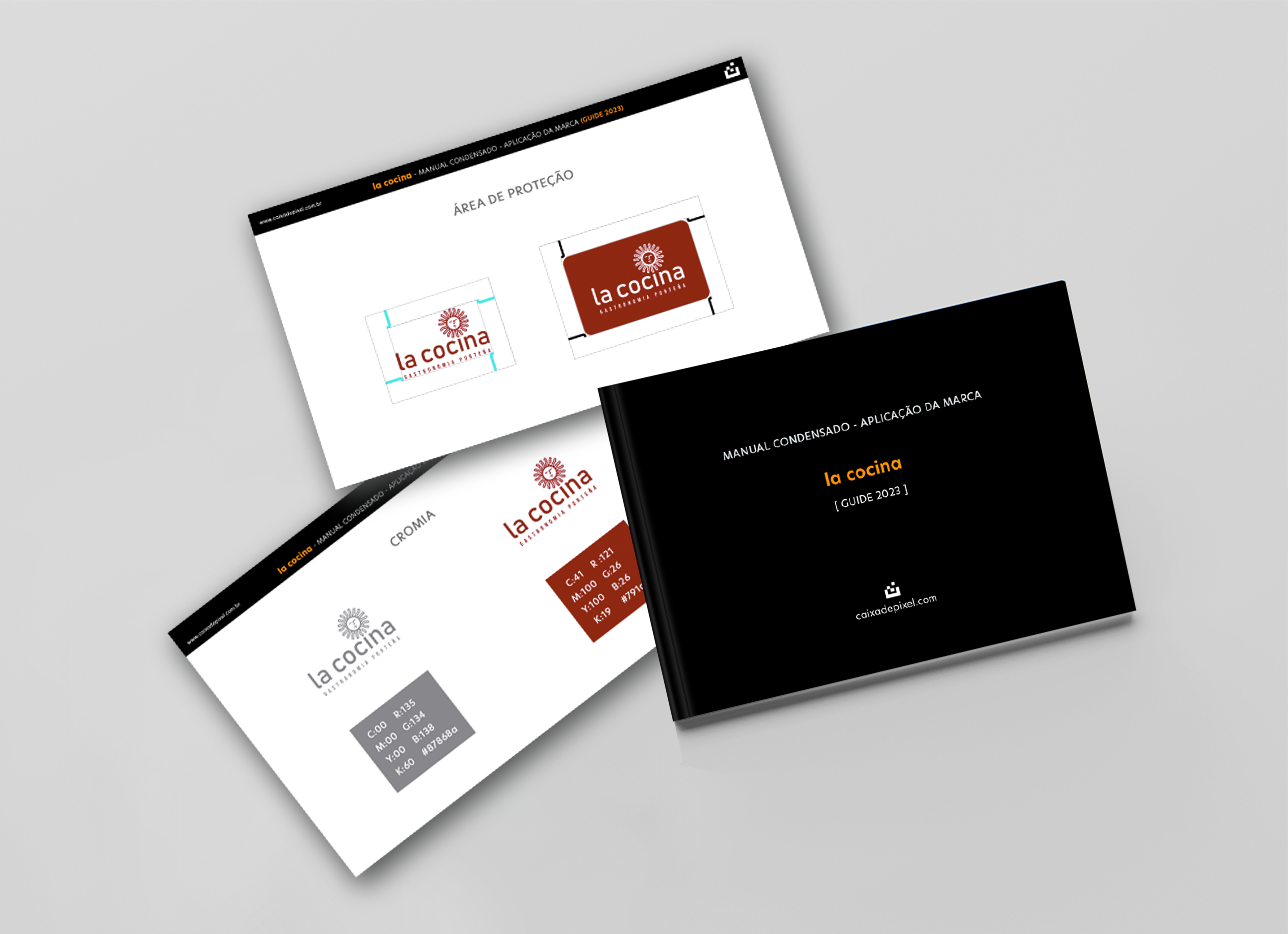 Manual para aplicação da marca