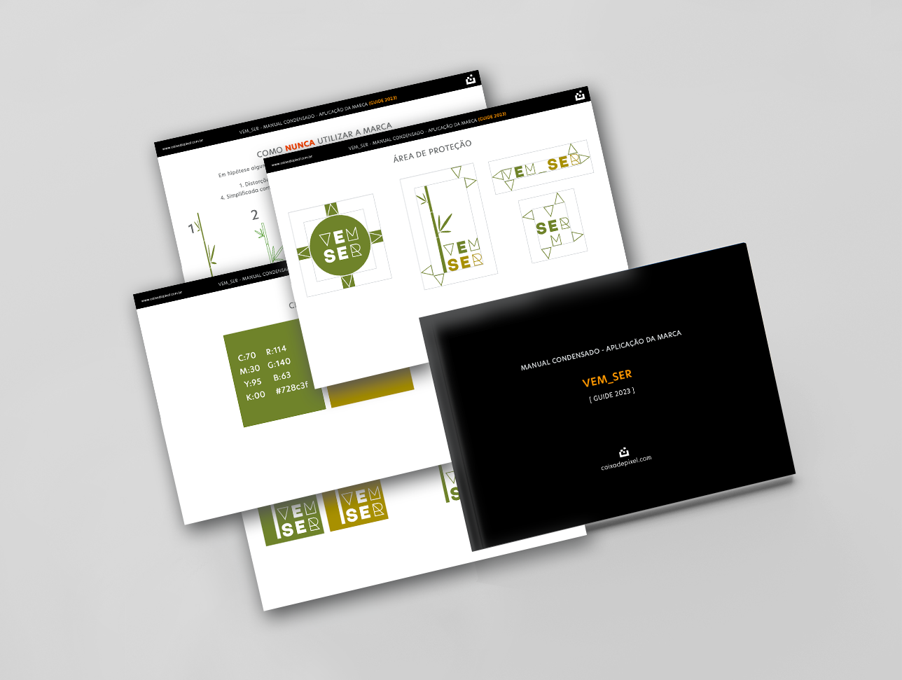 Manual de aplicação da marca