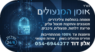אומן המנעולים והנדימן