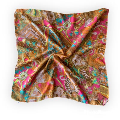 Mascada "El océano rosa"