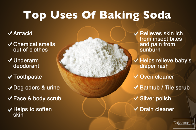 Studies show that baking soda is a healthy drink which can treat gynecopathy and inhibit sweating a lot